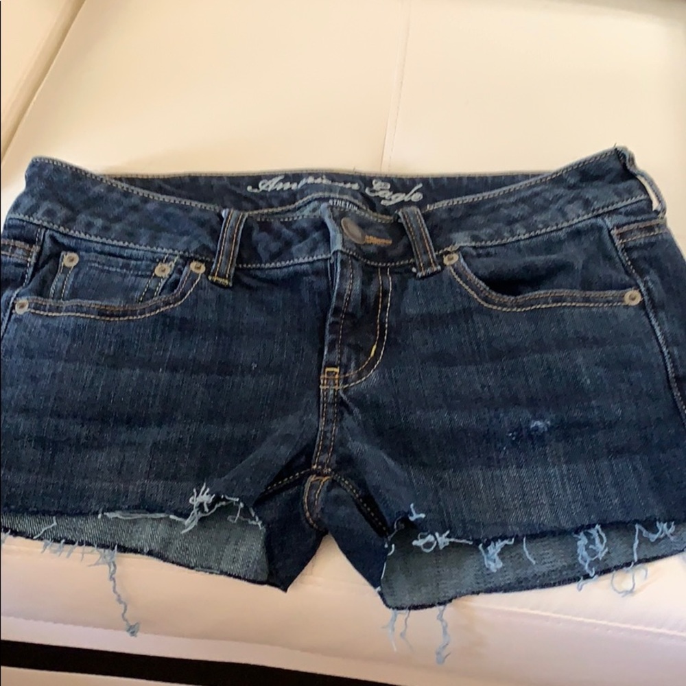 AE shorts cut off